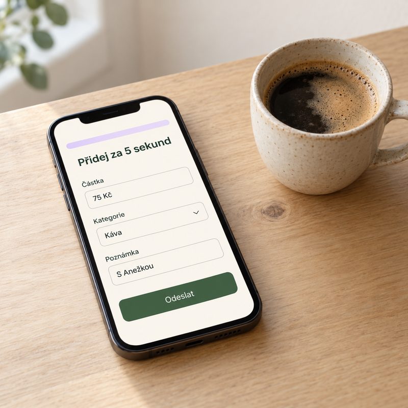 Telefon s formulářem Přidej za 5 sekund